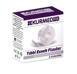 Kurmed Fix Tıbbi Esnek Flaster 2,5 cm x 10m