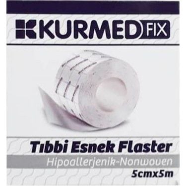 Kurmed Fix Tıbbi Esnek Flaster 5cm x 5m