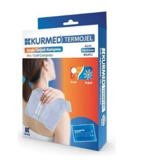 Kurmed Termojel Sıcak / Soğuk Kompres 22 cm x 32 cm Kılıflı