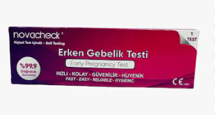 (KUTU HASARLI) Novacheck Erken Gebelik Testi 1 Adet