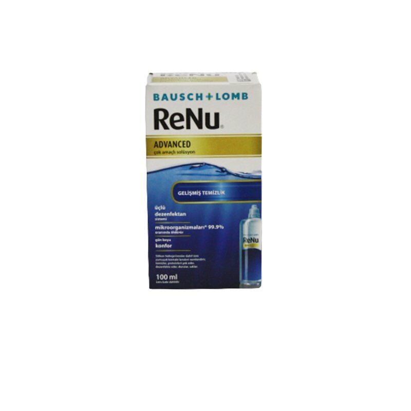 (KUTU HASARLI) Renu Advanced Çok Amaçlı Lens Solüsyonu 100ml
