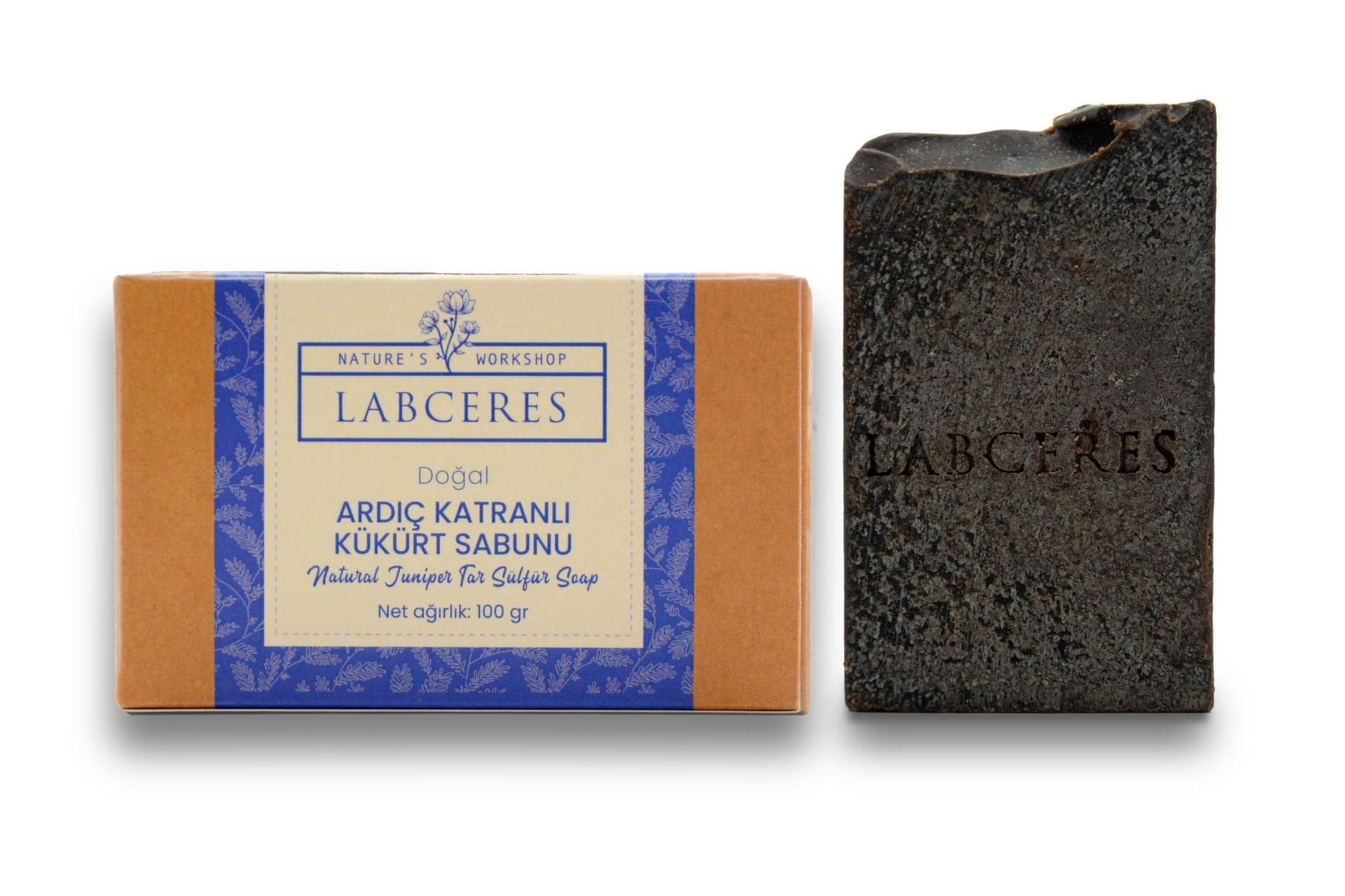 Labceres Doğal Ardıç Katranlı Kükürt Sabunu 100 gr