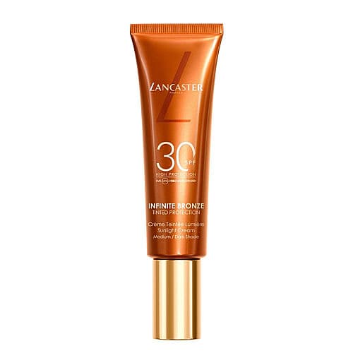 Lancaster Infinite Bronze Spf 30 Renkli Güneş Koruyucu Medium Dark Ton 50 ml