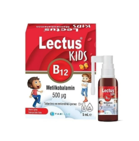 Lectus Metilkobalamin Kids B12 Dil Altı Sprey 5 ml
