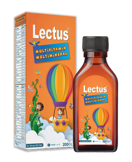 Lectus Multivitamin Şurup 200 ml SKT:08/2027