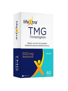 Lifextra Tmg Trimetilglisin 60 Kapsül SKT:02/2027