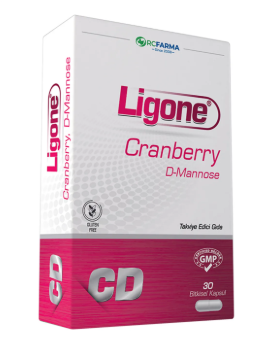 Ligone Cranberry D-Mannose 30 Bitkisel Kapsül