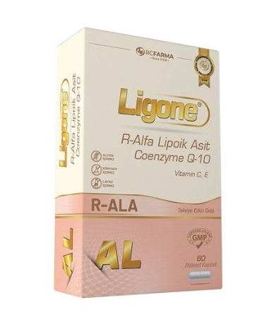 Ligone R-Alfa Lipoik Asit Coenzyme Q10 60 Kapsül