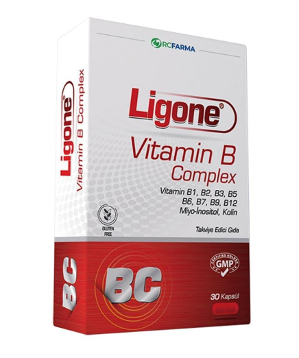 Ligone Vitamin B Complex 30 Kapsül