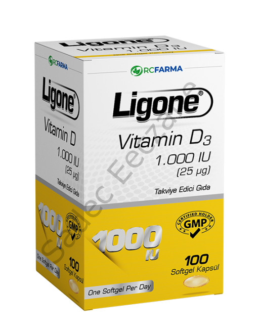 Ligone Vitamin D3 1000 IU 100 Kapsül