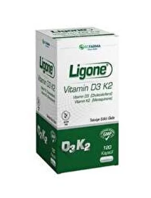 Ligone Vitamin D3 K2 120 Kapsül