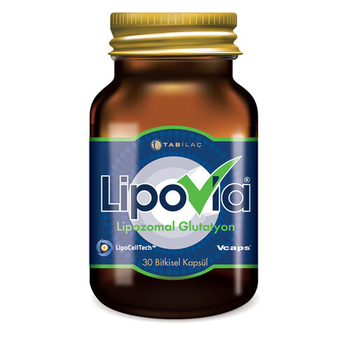 Lipovia Lipozomal Glutatyon 30 Bitkisel Kapsül