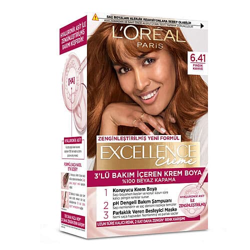 Loreal Paris Excellence Creme Saç Boyası 6.41 - Tarçın Bakırı