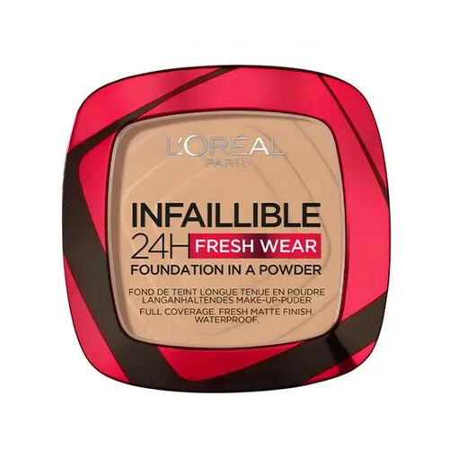 Loreal Paris 24H Fresh Wear Powder 9 gr - 140 Golden Beige