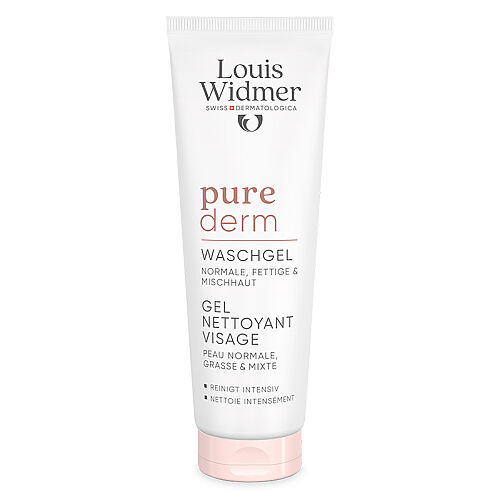 Louis Widmer Purederm Yağlı ve Karma Ciltler İçin Yüz Yıkama Jeli 125 ml