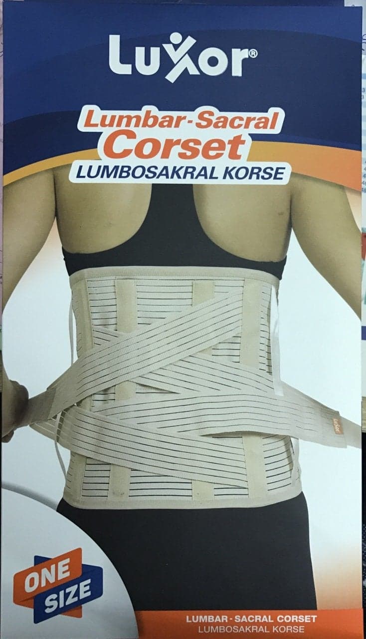 Luxor lumbosakral korse one size kod:304