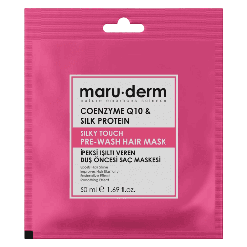 Maruderm Coenzyme Q10 and Silk Protein Duş Öncesi Saç Maskesi 50 ml