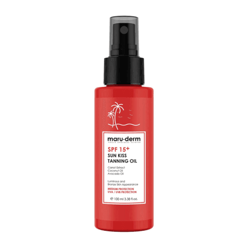Maruderm SPF15 Sun Kiss Tanning Oil 100 ml