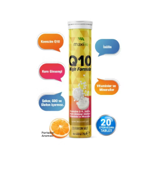 Maxiliv Q10 20 Efervesan Tablet
