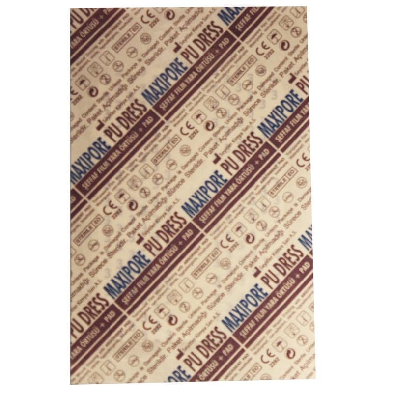 Maxipore Pu Dress Pedli Şeffaf Film Örtü 09 x 15cm