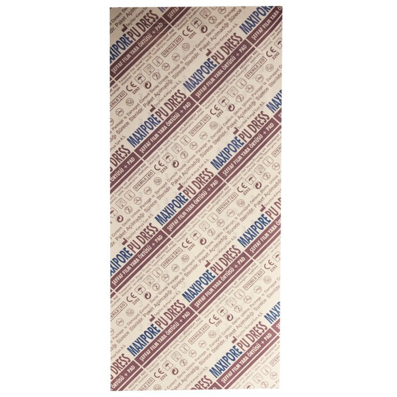 Maxipore Pu Dress Pedli Şeffaf Film Örtü 10 x 25cm