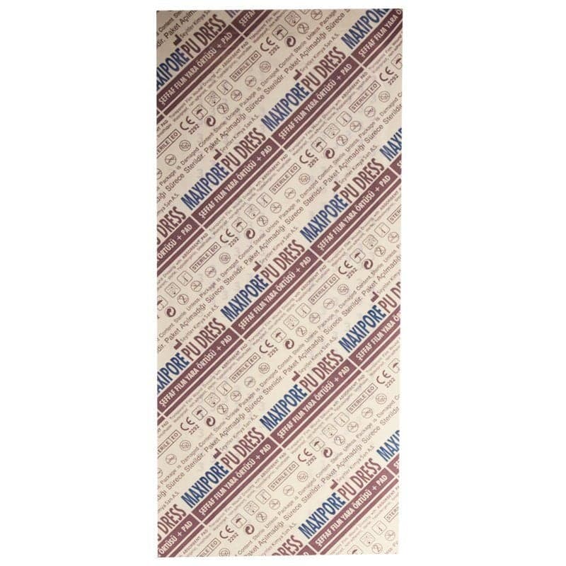 Maxipore Pu Dress Pedli Şeffaf Film Örtü 9 cm x 25cm
