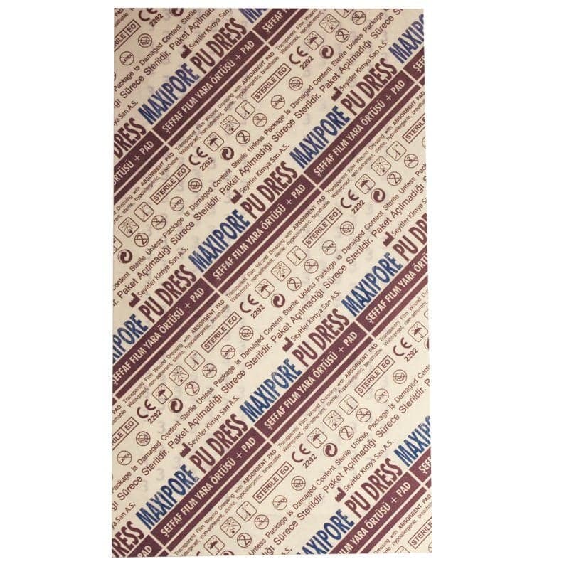 Maxipore Pu Dress Pedli Şeffaf Film Örtü 9 x 30cm
