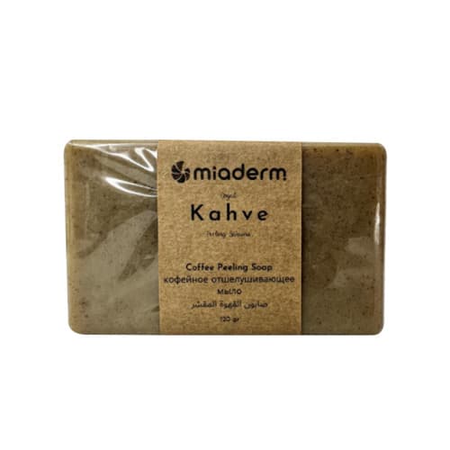 Miaderm Kahve Özlü Arındırıcı ve Peeling Etkili Cilt Bakım Sabunu 125gr