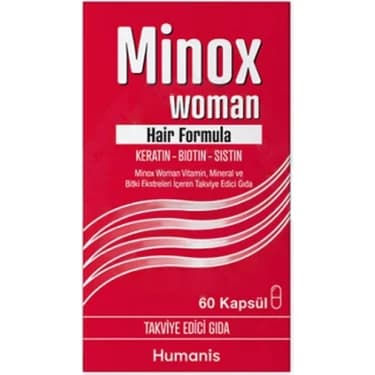 Minox Woman Hair Formula 60 Kapsül