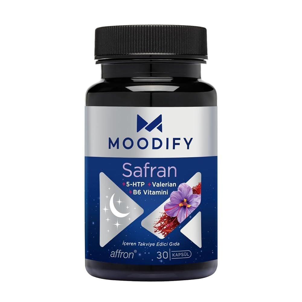 Moodify Safran Magnezyum Valerian B6 Vitamin 30 Kapsül
