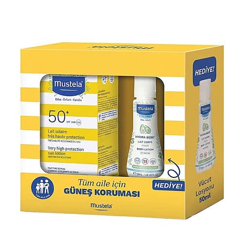 Mustela Güneş Koruması 100 ml SET