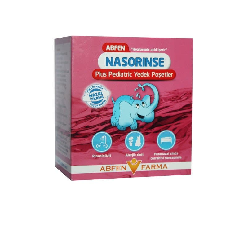 Abfen Nasorinse Plus Pediatrik Yedek 50 Adet