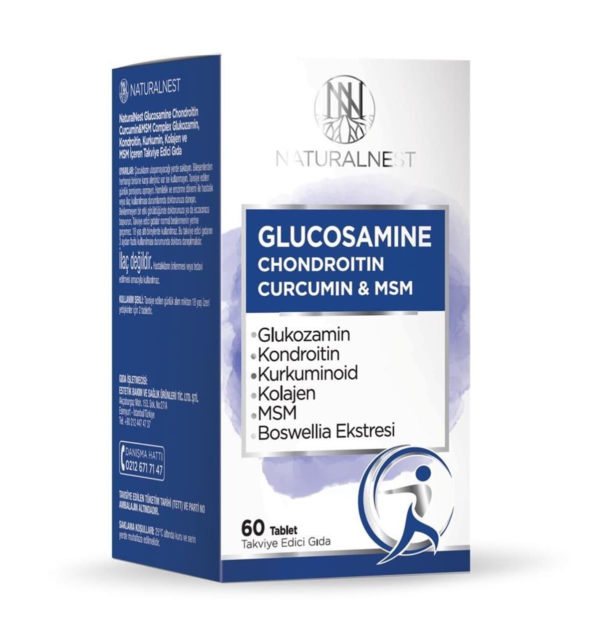 Naturalnest Glucosamine 60 Tablet