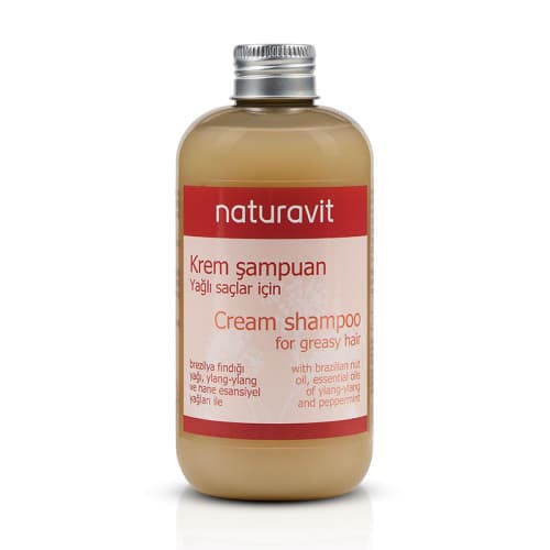 Naturavit Yağlı Saçlar İçin Krem Şampuan 250 ml