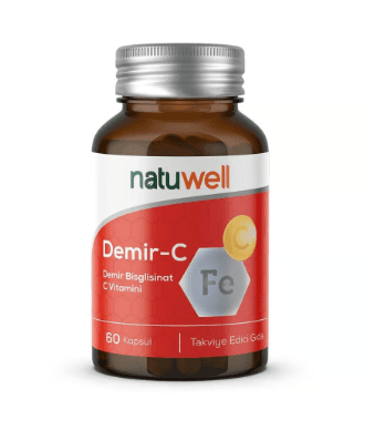 Natuwell Demir-C 60 Kapsül
