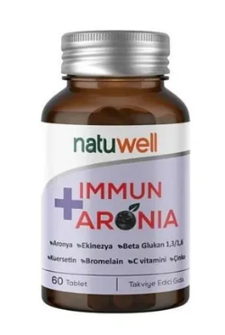 SKT:01/2027 Natuwell Immun Aronia 60 Tablet