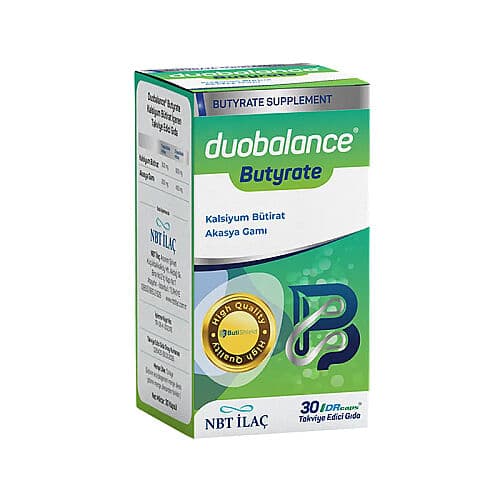 NBT Life Duobalance Butyrate Takviye Edici Gıda 30 Kapsül