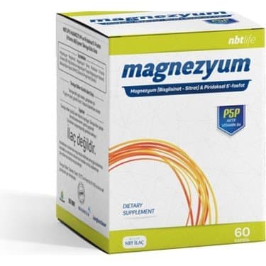 Nbtlife Magnezyum & P5P 60 Kapsül