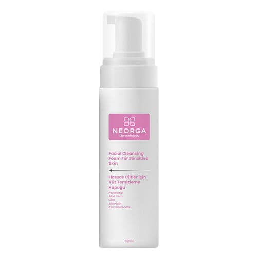 Neorga Hassas Ciltler İçin Yüz Yıkama Köpüğü 200 ml