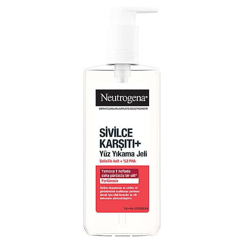 Neutrogena Düzensiz Cilt Tipleri için Yüz Yıkama Jeli 200 ml