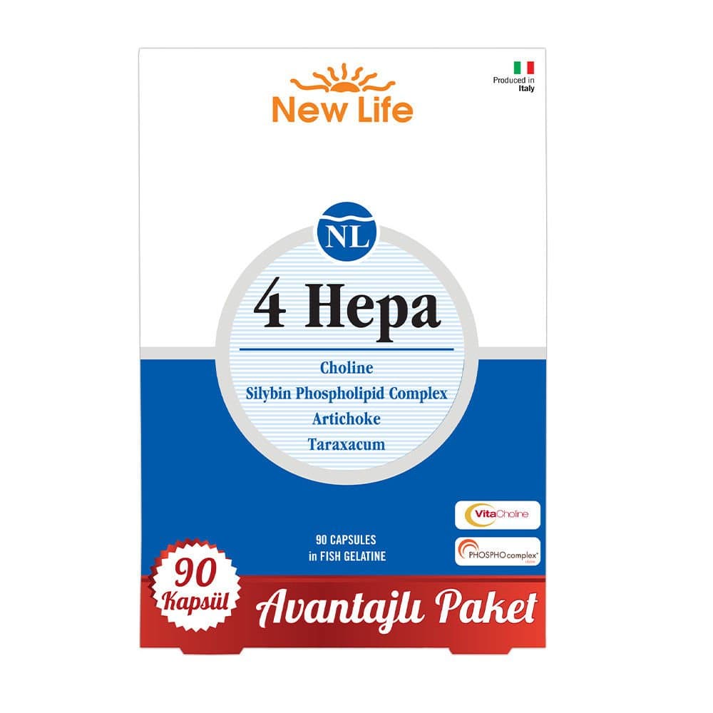 New Life 4 Hepa 90 Kapsül