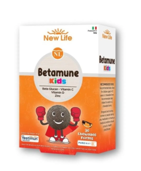 SKT:08/2026 New Life Betamune Kids 30 Çiğneme Tablet