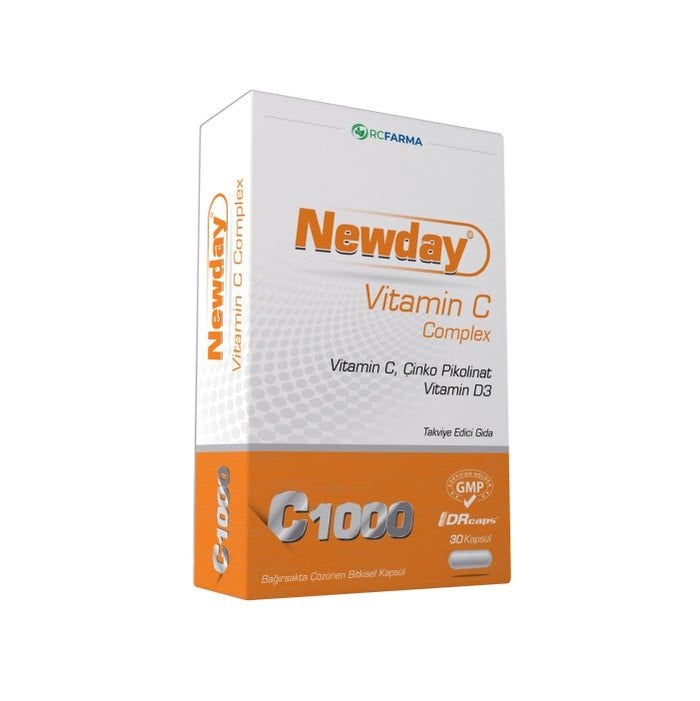 Newday Vitamin C 1000 Complex 30 Kapsül