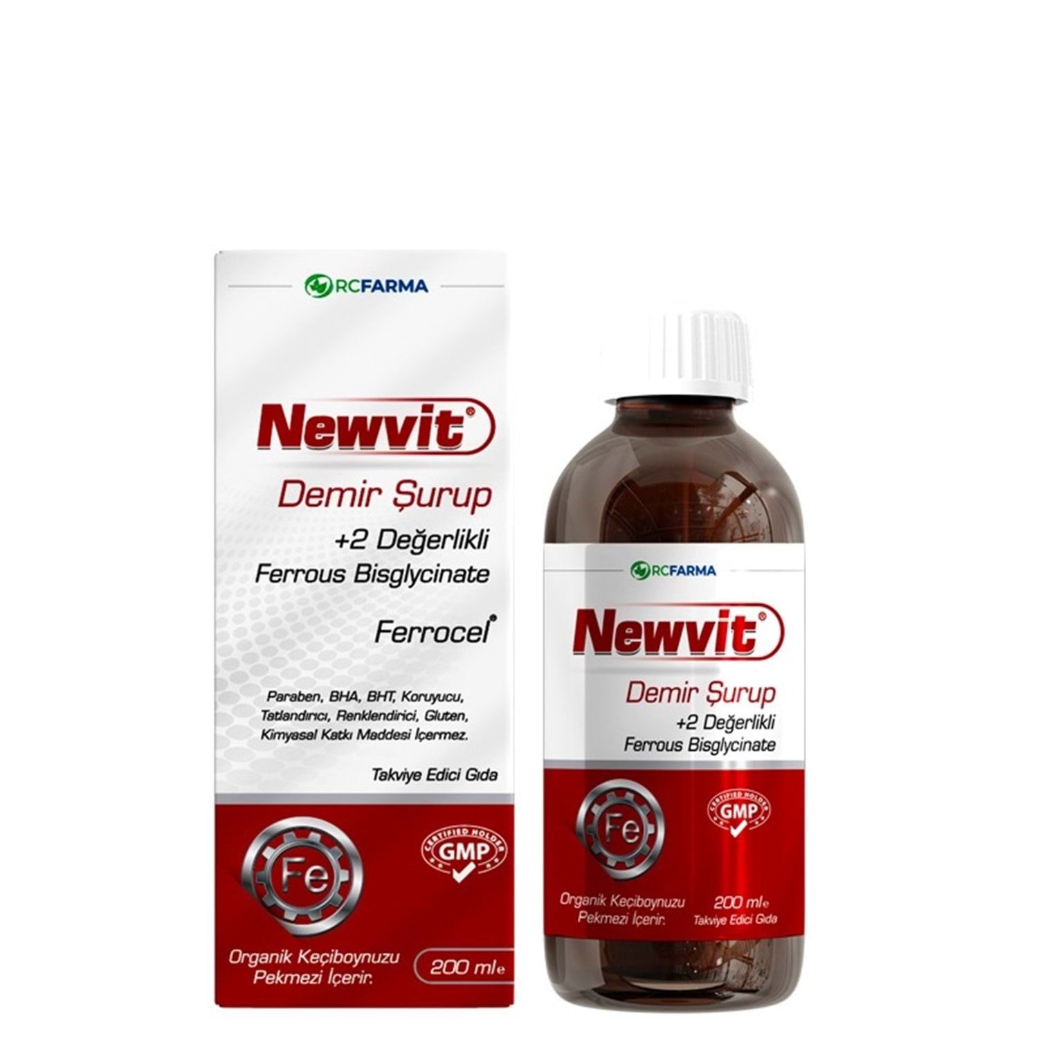 Newvit Demir Şurup 200 ml