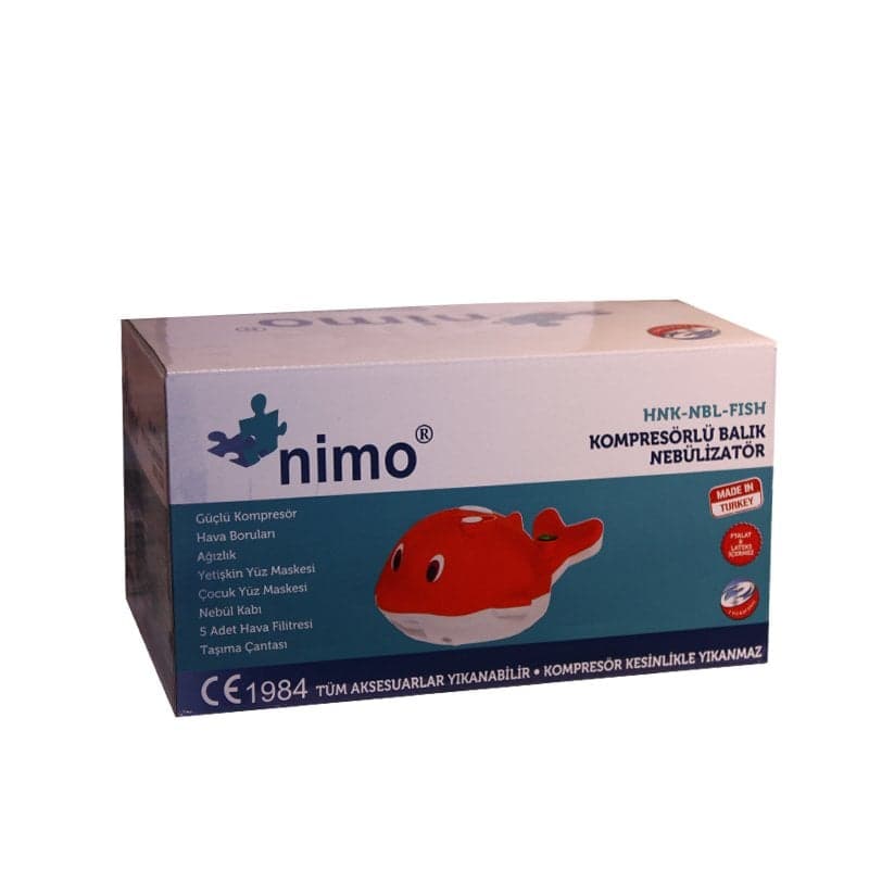 Nimo Kompresörlü Balık Nebülizatör HNK-NBL-FISH