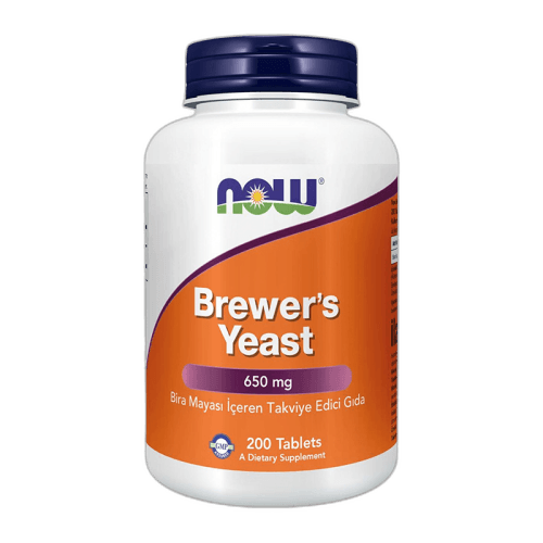 Now Brewers Yeast 200 Tablet