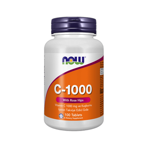 Now C-1000 With Rose Hips 100 Tablet