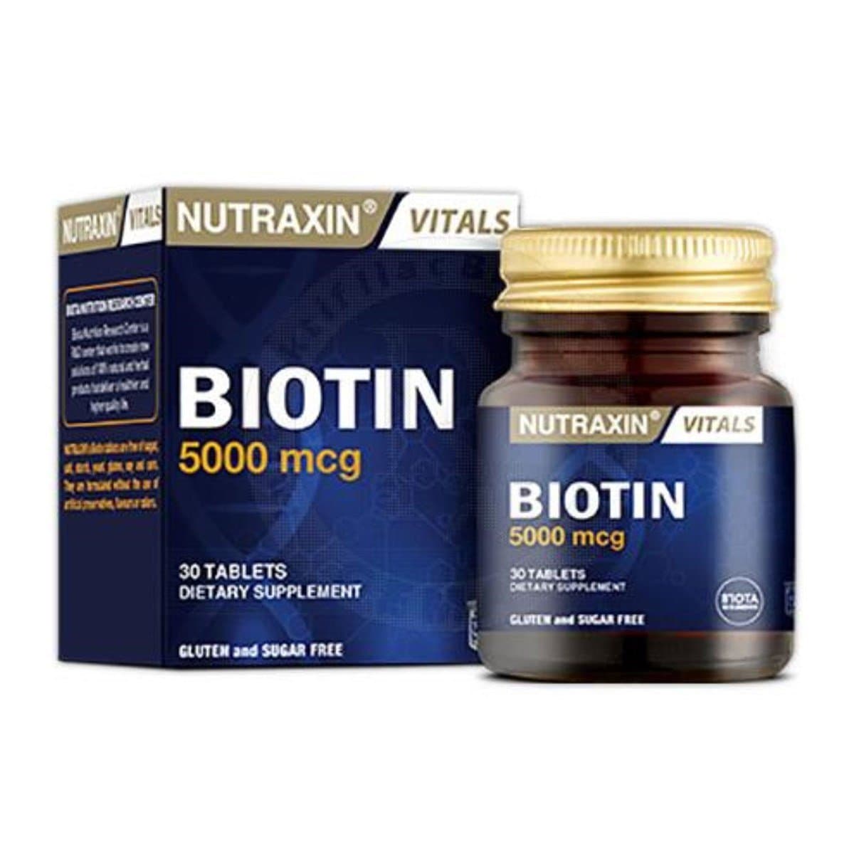 Nutraxin Biotin 5000mcg 30 Tablet