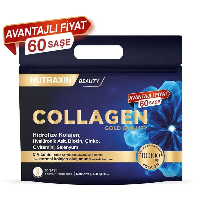 Nutraxin Gold Collagen 10000mg 60 Saşe
