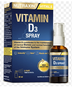 Nutraxin Vitamin D3 Sprey 1000 IU 30 ml